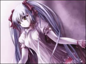 włosy, Martian Successor Nadesico, kobieta