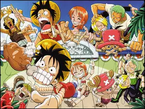marionetki, One Piece, ludzie