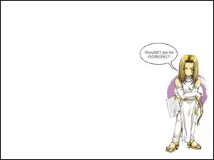 Saiyuki, łuk, kobieta, list