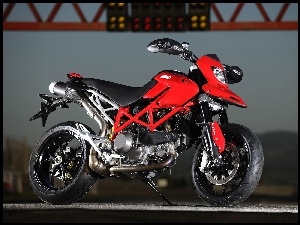 Alufelgi, Czerwone, Ducati Hypermotard 1100