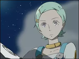Eureka 7, dziewczyna, gwiazdy, oczy