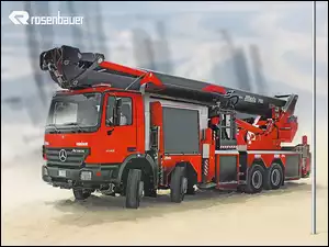Dźwig, Mercedes, Actros
