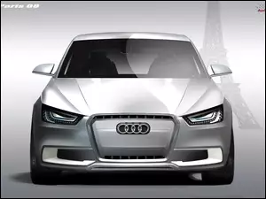 Paryż, Audi A1, Salon