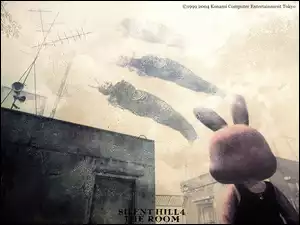 Silent Hill 4, królik, budynek, anteny