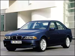 Granatowe, BMW 5