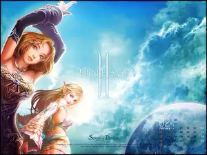 Lineage 2, elf, postać, kobieta