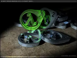 ziemie, Half Life 2, chodnik, logo
