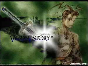 Vagrant Story, wojownik, mężczyzna, fantasy