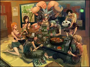 koks, One Piece, ludzie