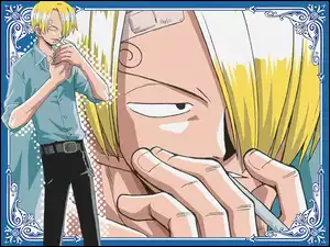 twarz, One Piece, człowiek