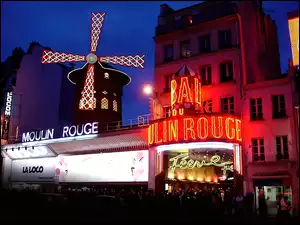 Moulin Rouge, Paryż, Kabaret