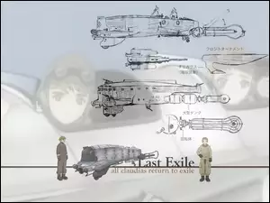 Last Exile, pojazd, ludzie, projekt