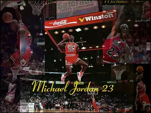 Koszykówka, wyskok, koszykarz, Michael Jordan