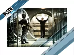 pistolet, Clive Owen, ciemny strój