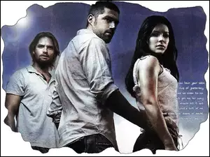 Filmy Lost, Josh Holloway, Evangeline Lilly, Matthew Fox