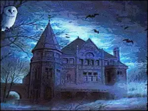 Halloween, zamek