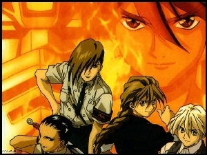twarz, Gundam Wing, ludzie