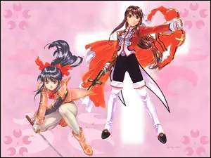 krzyż, Sakura Wars, miecz