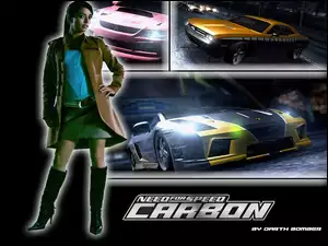 samochody, Need For Speed Carbon, kobieta