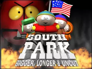 flaga, Miasteczko South Park, bohaterowie