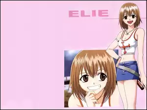 mini, Rave Master, kobieta