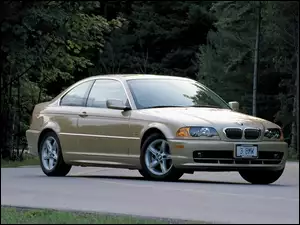 Złote, Coupe, BMW 3, E46