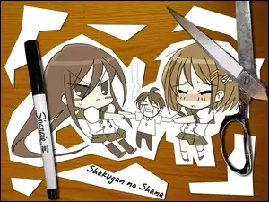 pisak, Shakugan No Shana, nożyczki