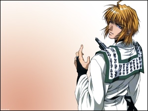 pistolet, Saiyuki, człowiek