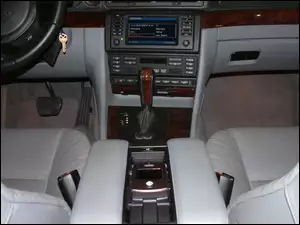 Radio, BMW 7, Dźwignia, E65, Panel