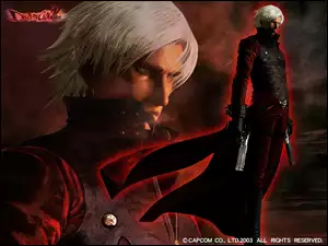 broń, Devil May Cry, mężczyzna, postać