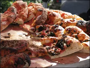 Kawałki, Pizzy