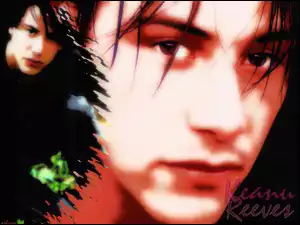 Keanu Reeves, ciemne oczy