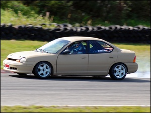 Wyścig, Chrysler Neon, Tor