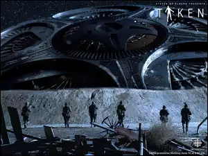 Film Taken, gwiazdy, ufo, żołnierze