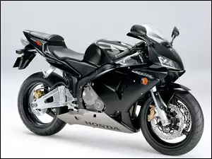 Czarna, 600, Honda, CBR