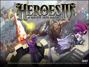 smok, Heroes 4, miecz, postacie, ogień