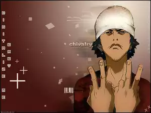 palce, Samurai Champloo, twarz