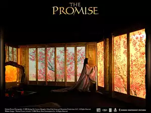 drzewo, The Promise, Azjatka, salon, okna