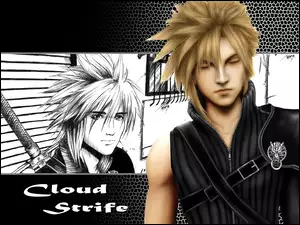 Ff 7 Advent Children, katana, fecet, postacie