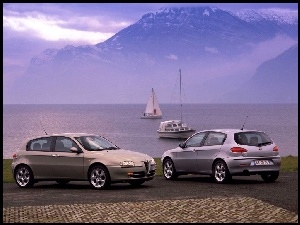 Góry, Alfa Romeo 147, Jachty