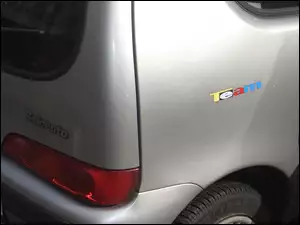Fiat Seicento, Tył, Team, Lampa