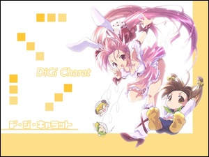 dziewczyny, Digi Charat, napisy