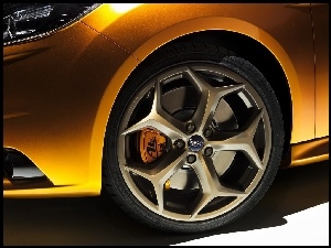 ATE, Ford Focus ST, Zaciski