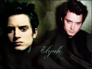 Elijah Wood, czarny strój