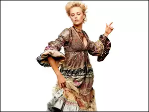 suknia, Charlize Theron, kolorowa