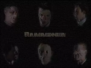 Rammstein, twarze