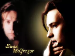 Ewan McGregor, jasne włosy