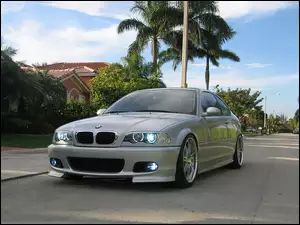Srebrne, Palma, BMW 3, E46