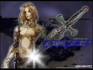 Vagrant Story, fantasy, kobieta, miecz