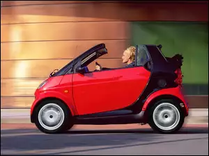 Czerwony, Smart Fortwo